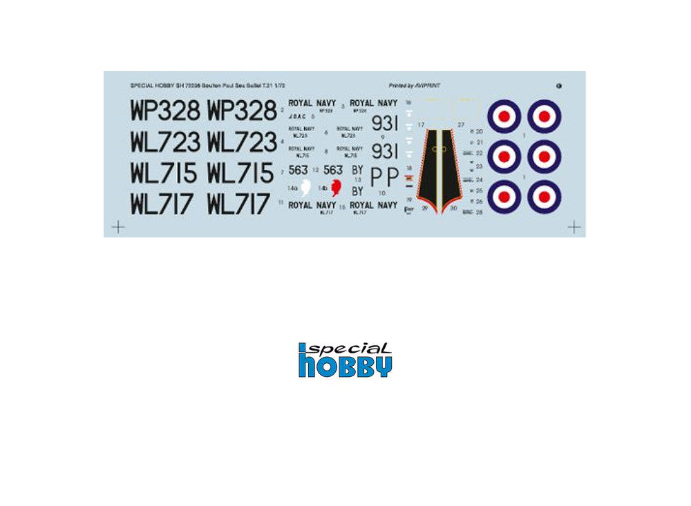 1/72 Special Hobby - Boulton & Paul Sea Balliol T.21