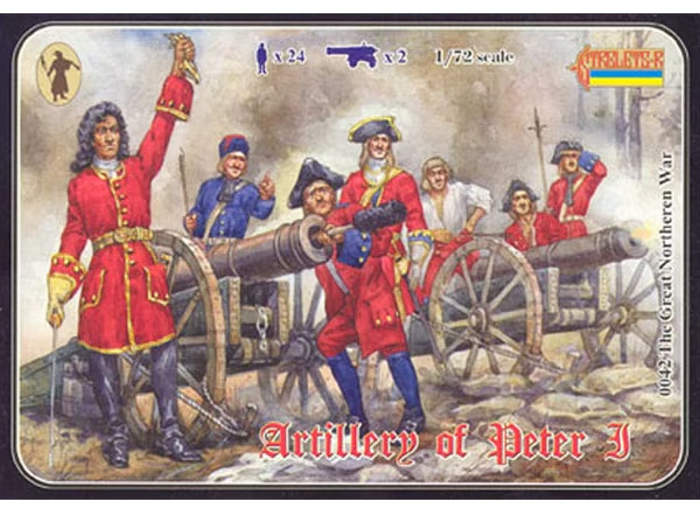 Strelets STR042 1/72 - Artillery Of Peter I