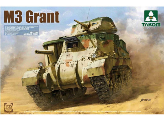 Takom 2086 1/35 M3 Grant British Medium Tank