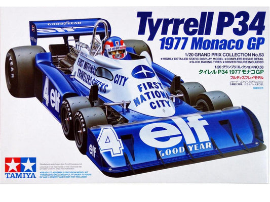 Tamiya 20053 1/20 Tyrrell P34 Monaco 1977
