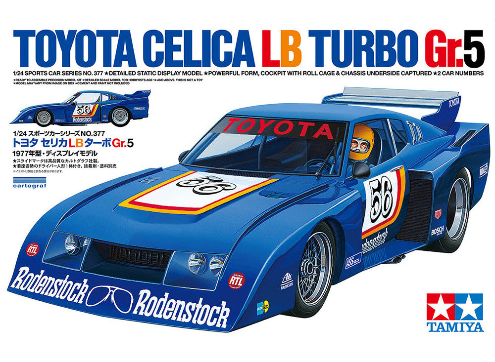 1/24 Tamiya - Toyota Celica LB Turbo Gr.5