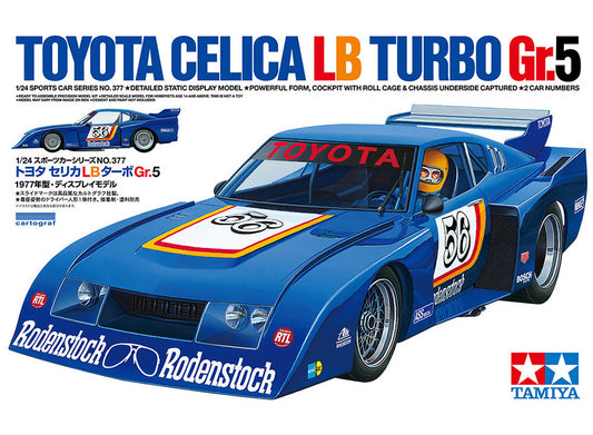 1/24 Tamiya - Toyota Celica LB Turbo Gr.5