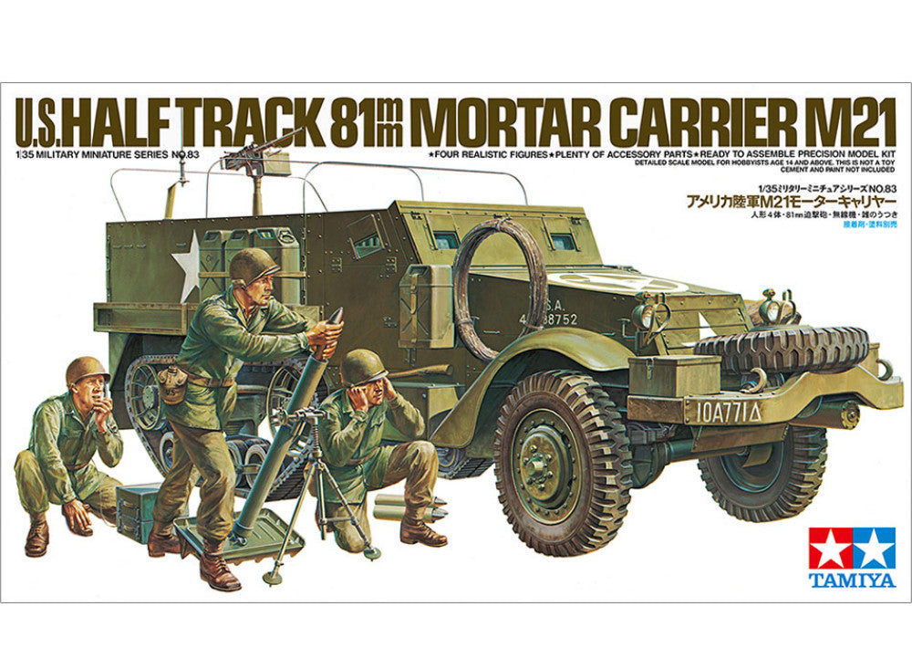 1/35 Tamiya - M21 US Mortar Carrier Half Track 81mm