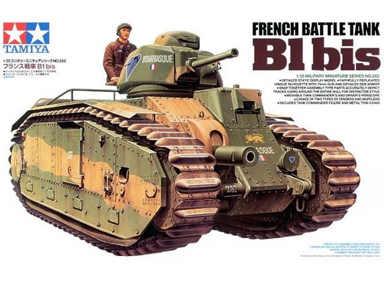 1/35 Tamiya - French Battle Tank B1 BIS