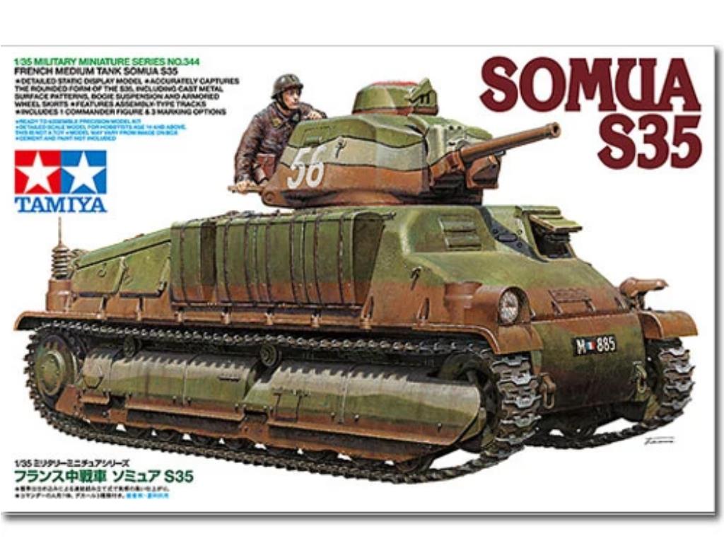 Tamiya 35344 1/35 Somua S35