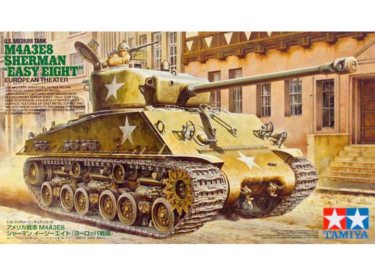 1/35 Tamiya - M4A3E8 Sherman Easy 8