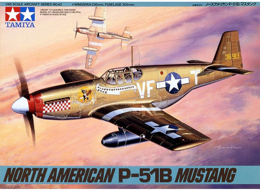 Tamiya 61042 1/48 - N.American P-51B Mustang