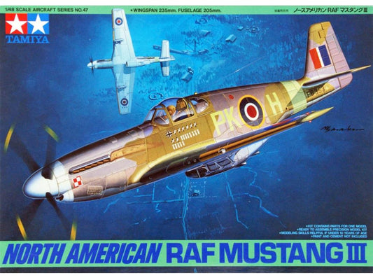 Tamiya 61047 1/48 N.A. RAF Mustang III