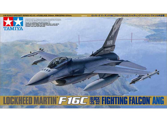1/48 Tamiya - Lockeed F-16C (block 25/32) - Fighting Falcon ANG