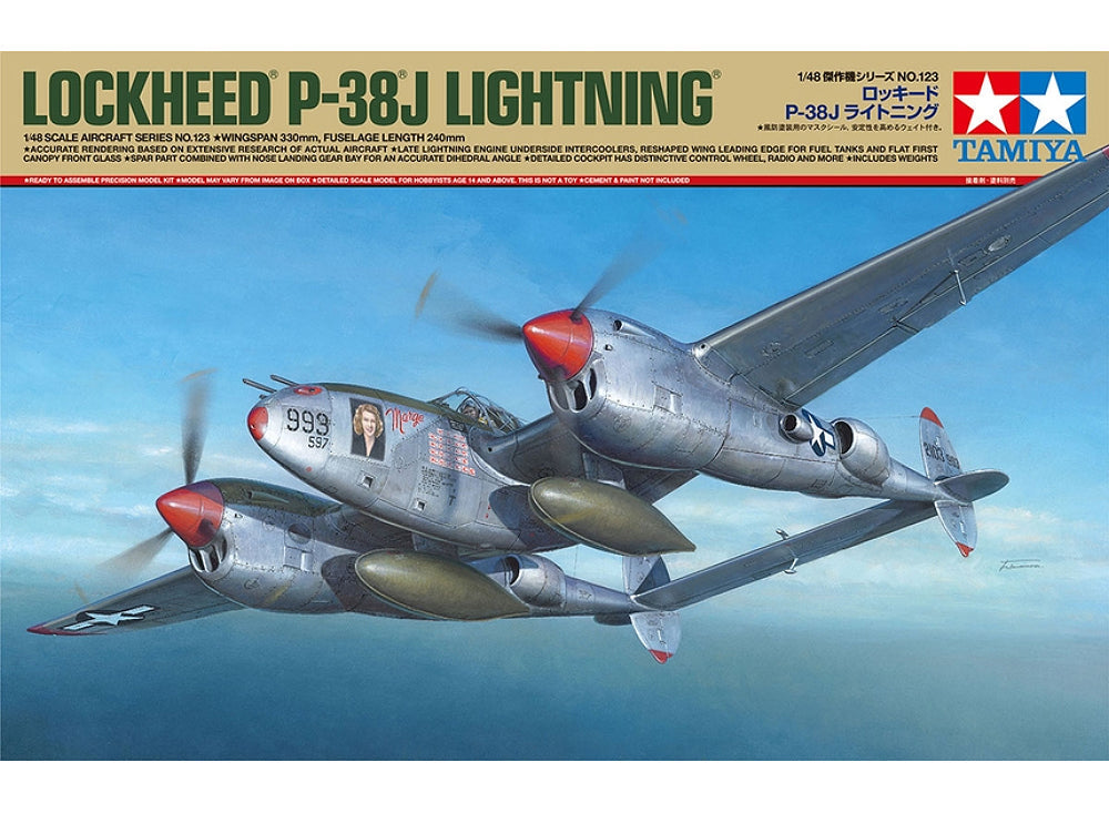 1/48 Tamiya - Lockheed P-38 J Lightning