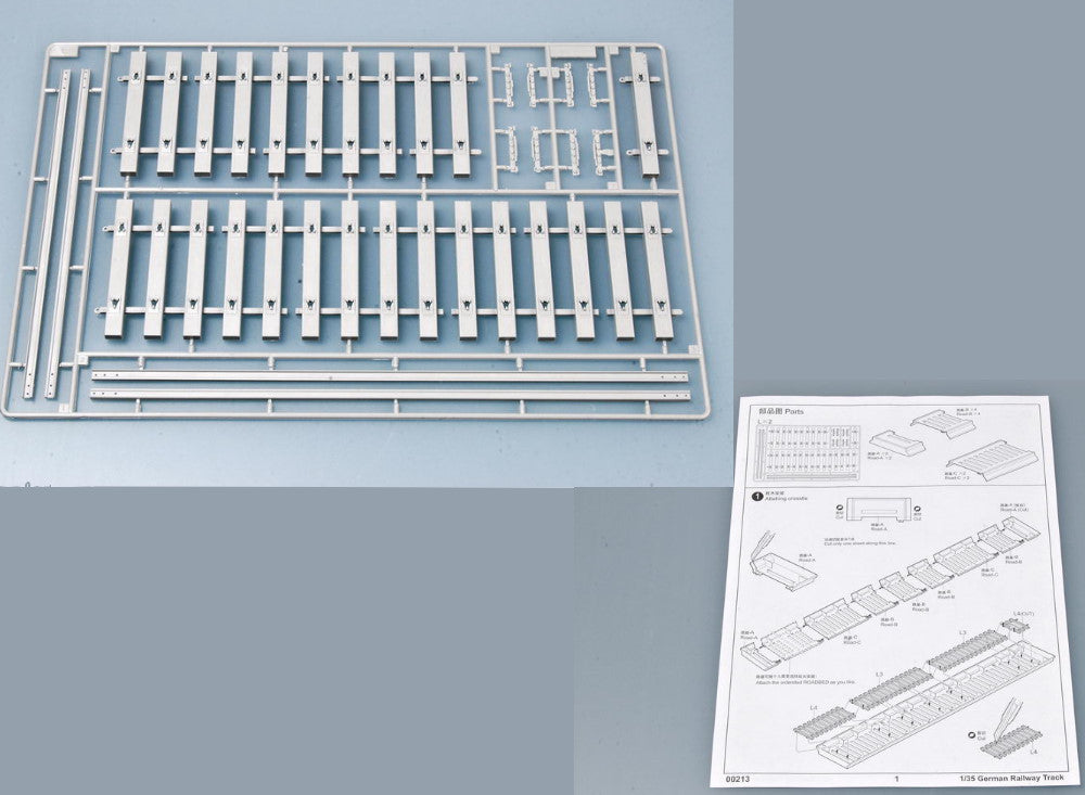 1/35 Trumpeter - German Railway Track Set