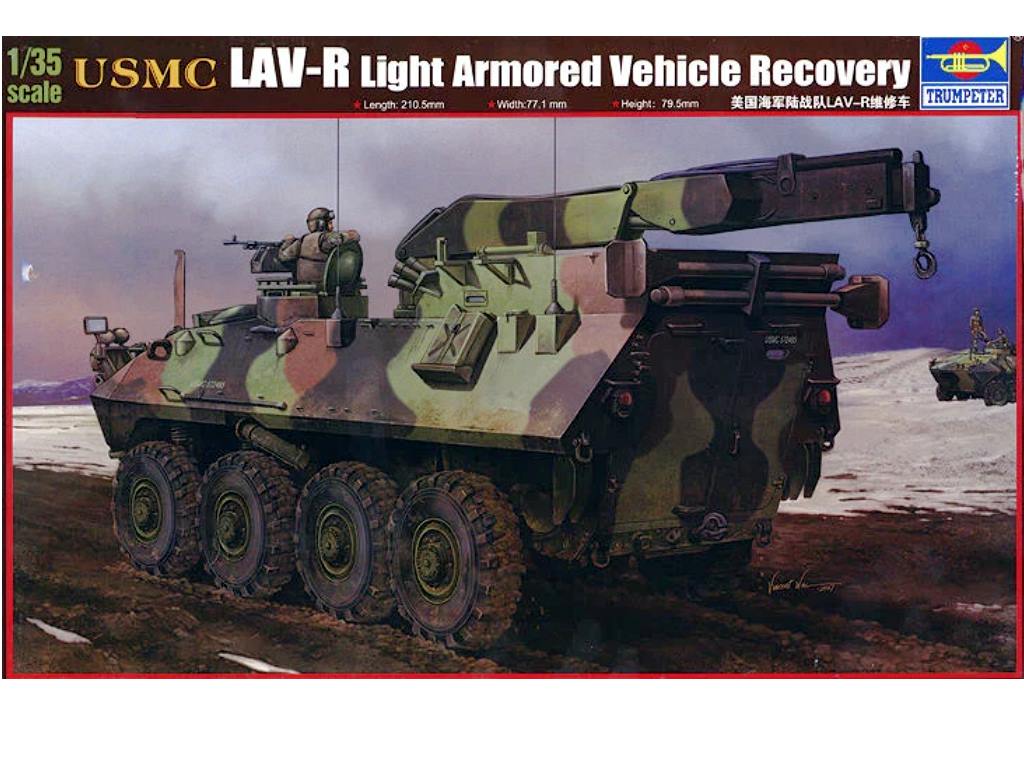 Trumpeter TP00370 1/35 - USMC LAV-R Light Armored Vehicle Recovery