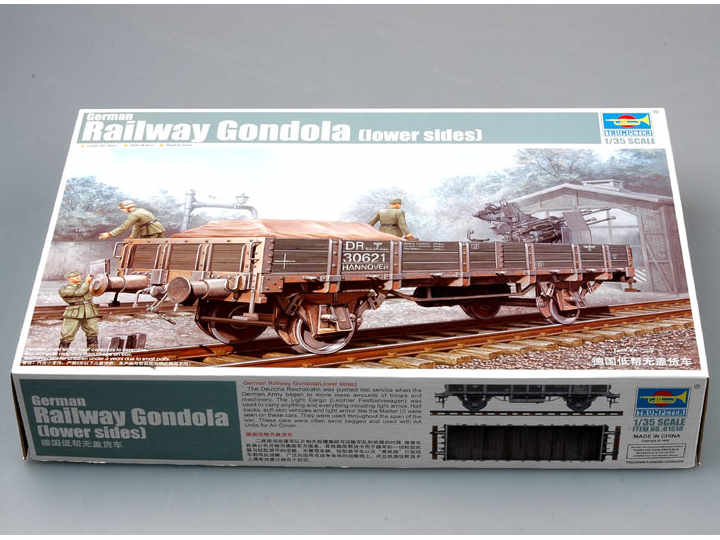 1/35 Trumpeter - German Railway Gondola (lower sides)