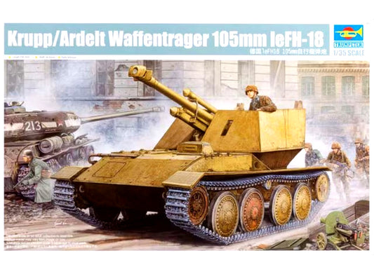 Trumpeter 01586 1/35 - Waffentrager leFH-18 105mm (Krupp/Ardelt)