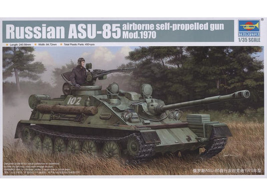 Trumpeter 01589 1/35 - Soviet ASU-85M Mod.1970