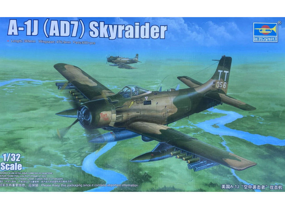1/32 Trumpeter - Douglas A-1J AD-7 Skyraider