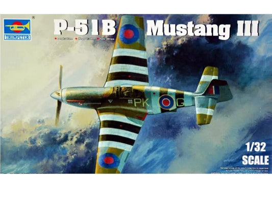Trumpeter 02283 1/32 RAF P-51B Mustang Mk.III