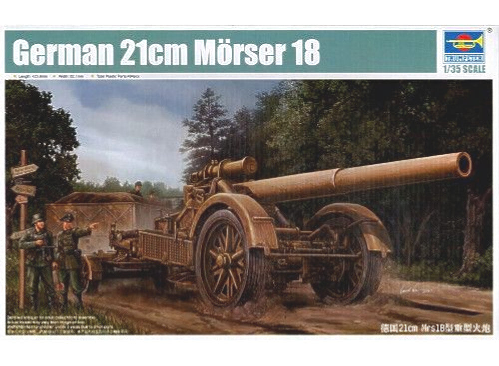 Trumpeter 02314 1/35 - German 21cm Morser 18
