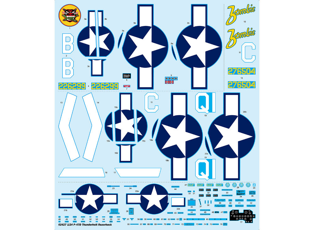 1/24 Trumpeter - P-47D Thunderbolt Razorback