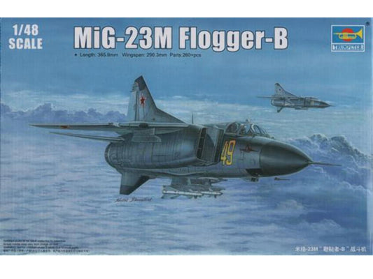 Trumpeter 02853 1/48 Mikoyan MiG-23M Flogger-B