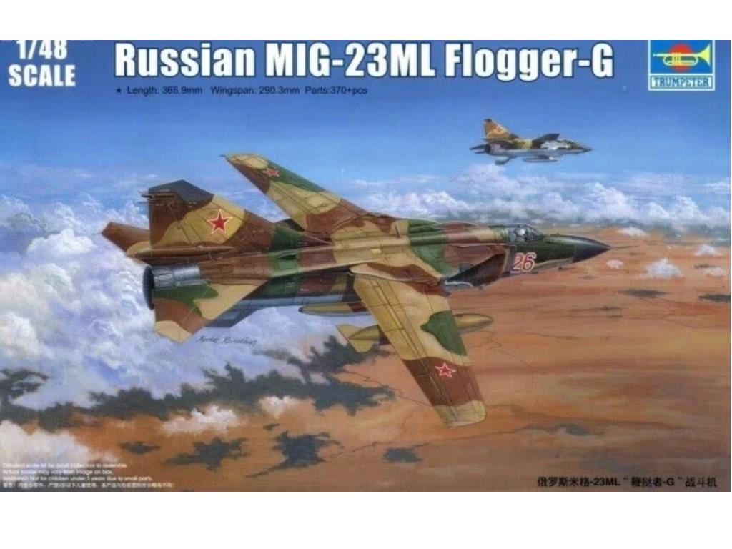 1/48 Trumpeter - Mikoyan MiG-23MF Flogger G