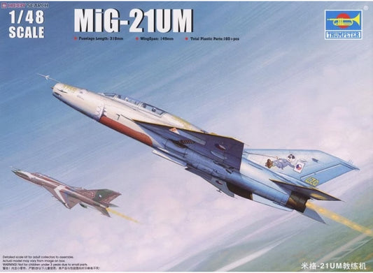 1/48 Trumpeter - MiG-21UM