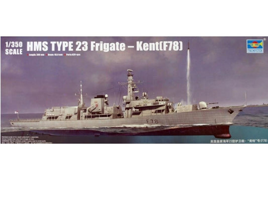 1/350 Trumpeter - HMS Kent F78 Duke Class Type 23 Frigate