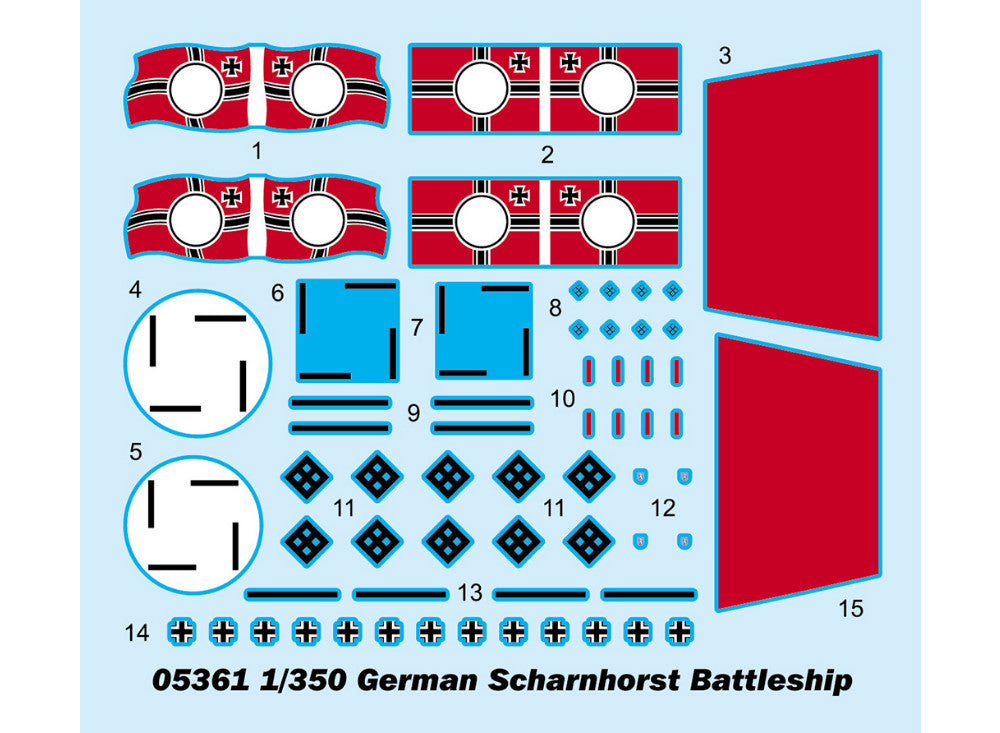 1/350 Trumpeter - German Scharnhorst Battleship
