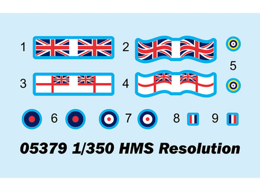 1/350 Trumpeter - HMS Resolution