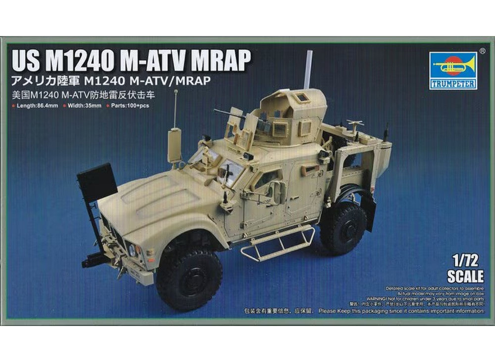 1/72 Trumpeter - US M1240 M-ATV MRAP