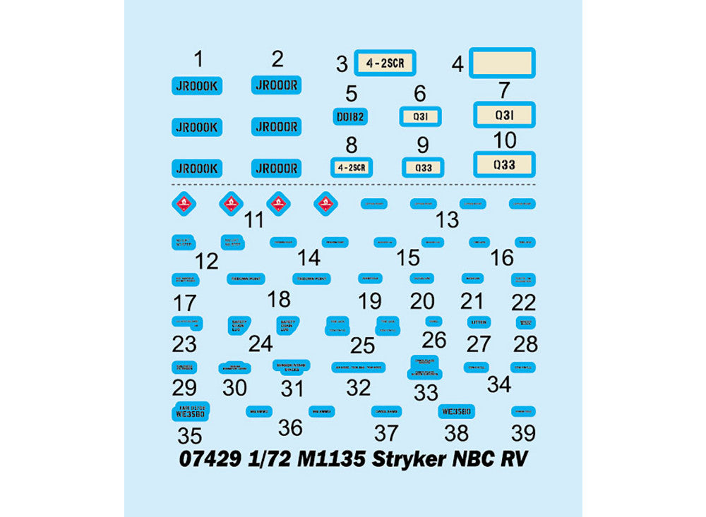 1/72 Trumpeter - M1135 Stryker NBC RV