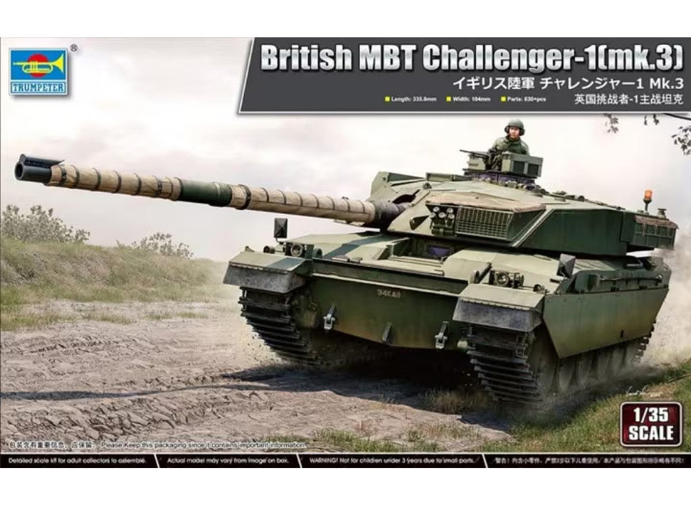 1/35 Trumpeter - British MBT Challenger-1 (mk.3)