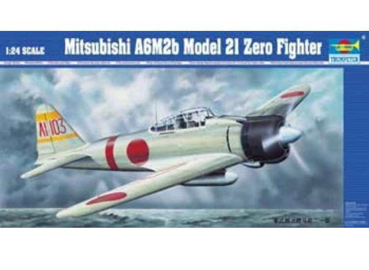 Trumpeter TP2405 1/24 - A6M2b Model 21 Zero Fighter