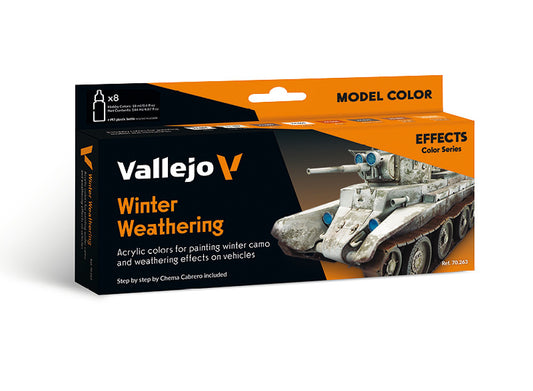 Vallejo 70263 18ml x8 - Winter Weathering