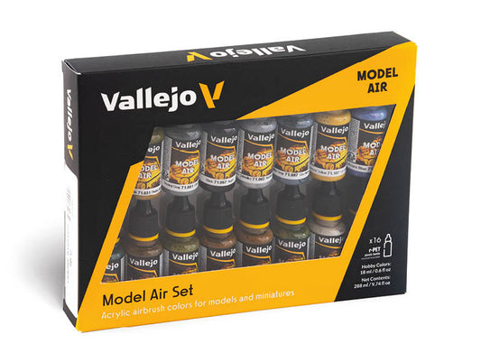 Vallejo 71185 18ml x16 - Model Air Set - WWII USAAF Aircraft