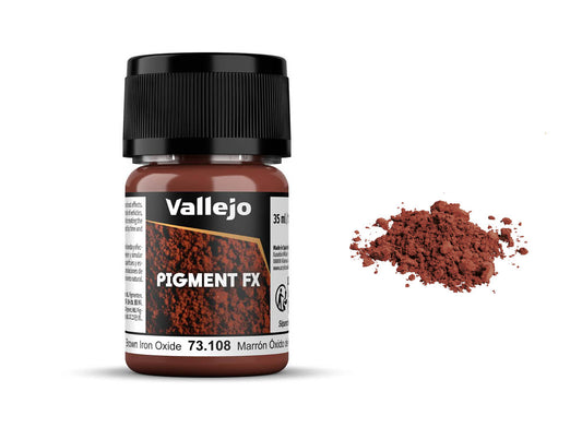 Vallejo 73108 35ml - Pigments - 73108 Brown Iron Oxide