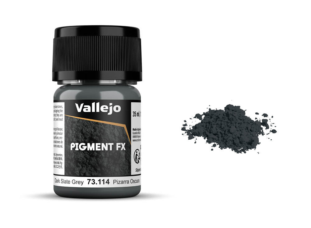Vallejo 73114 35ml - Pigments - 73114 Dark Slate Grey