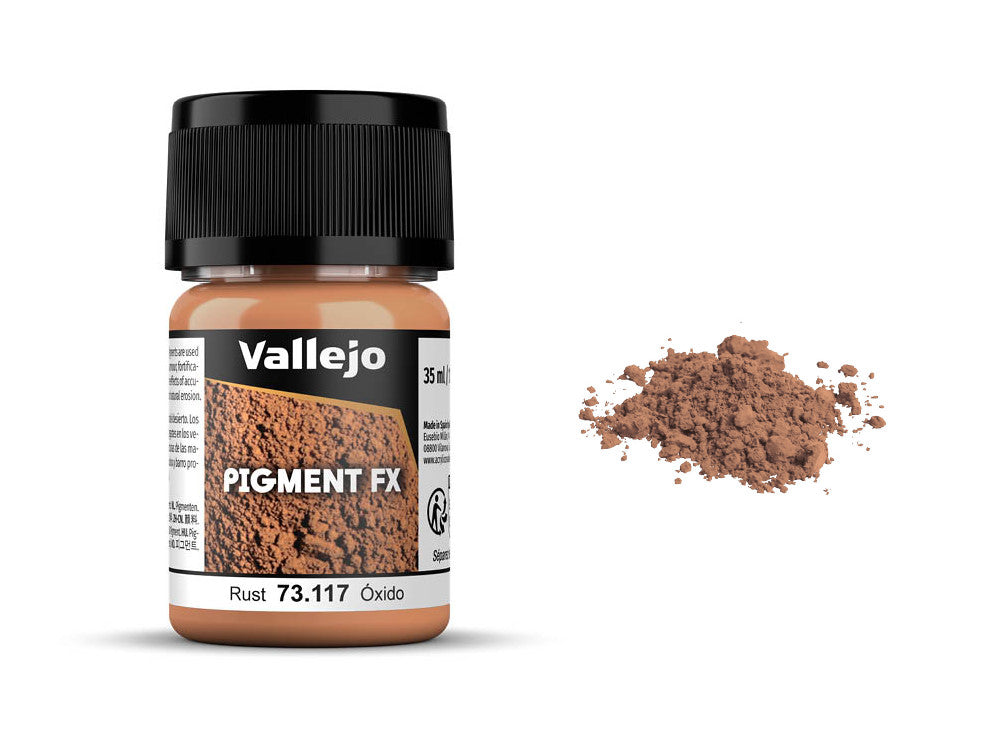 Vallejo 73117 35ml Pigments - 73117 Rust