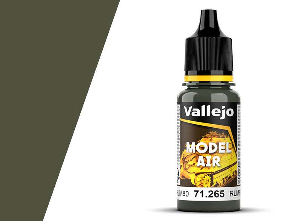 Vallejo MA265 18ml - Model Air - 265 Olive Green RLM80