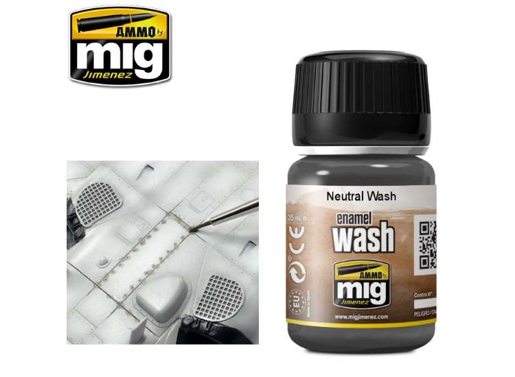 35ml Ammo Mig - Neutral Wash - Enamel