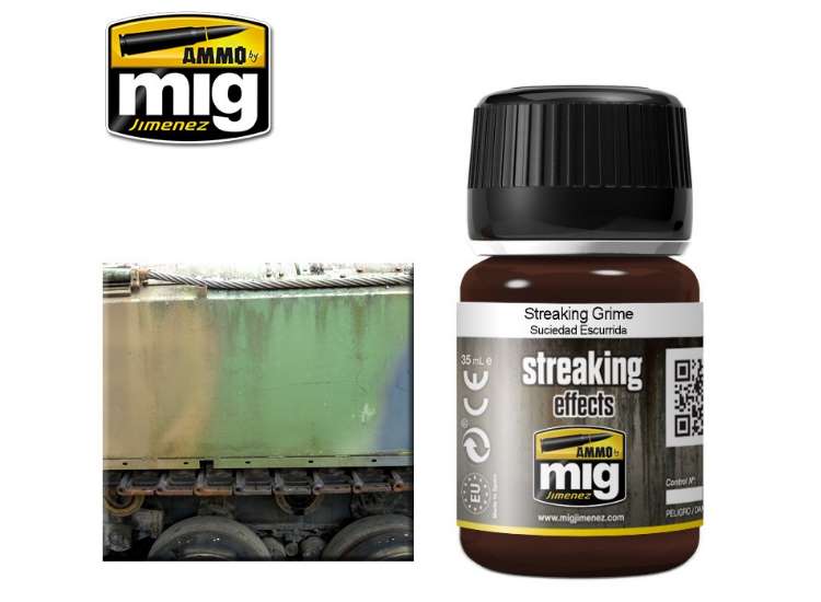 35ml Ammo Mig - Streaking Grime - Enamel