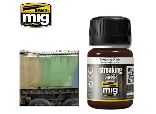 35ml Ammo Mig - Streaking Grime - Enamel