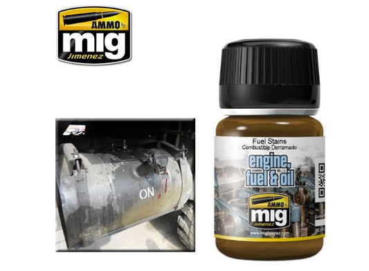 35ml Ammo Mig - Fuel Stains - Enamel