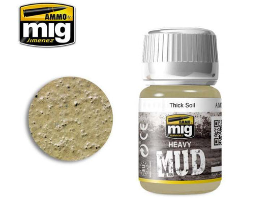 35ml Ammo Mig - Enamel Mud Effects - Thick Soil          