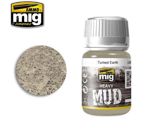 35ml Ammo Mig - Enamel Mud Effects - Turned Earth