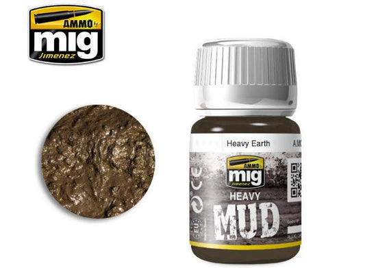 35ml Ammo Mig - Enamel Mud Effects - Heavy Earth                  