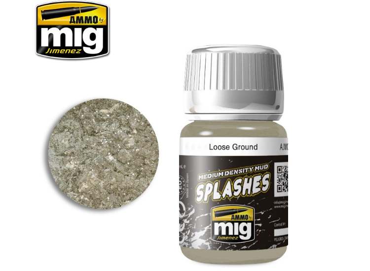 35ml Ammo Mig - Enamel Mud Effects - Loose Ground        