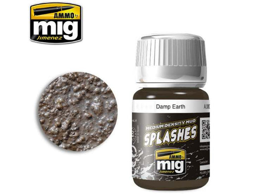 35ml Ammo Mig - Enamel Mud Effects - Damp Earth               