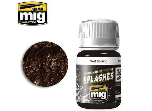 35ml Ammo Mig - Enamel Mud Effects - Wet Ground              