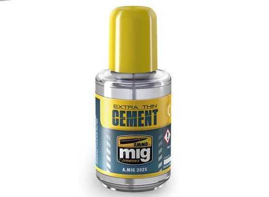30ml Ammo Mig - Extra Thin Cement / Glue for Plastic Kits
